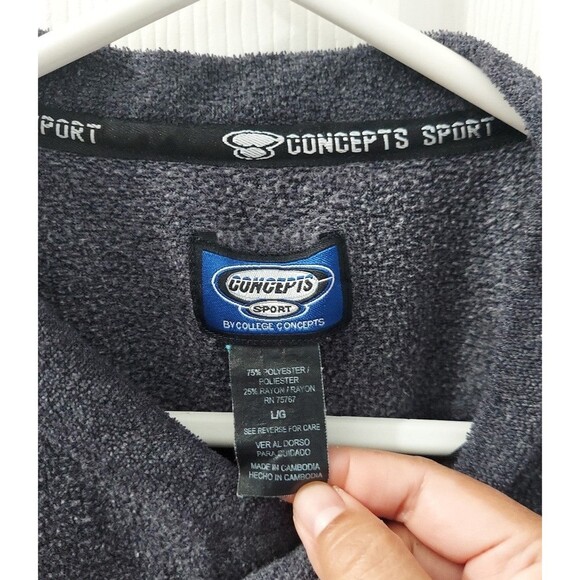 Concepts Sport Men's Dallas Cowboys Front Botton Pull-over Long Sleeve L… - Picture 8 of 11